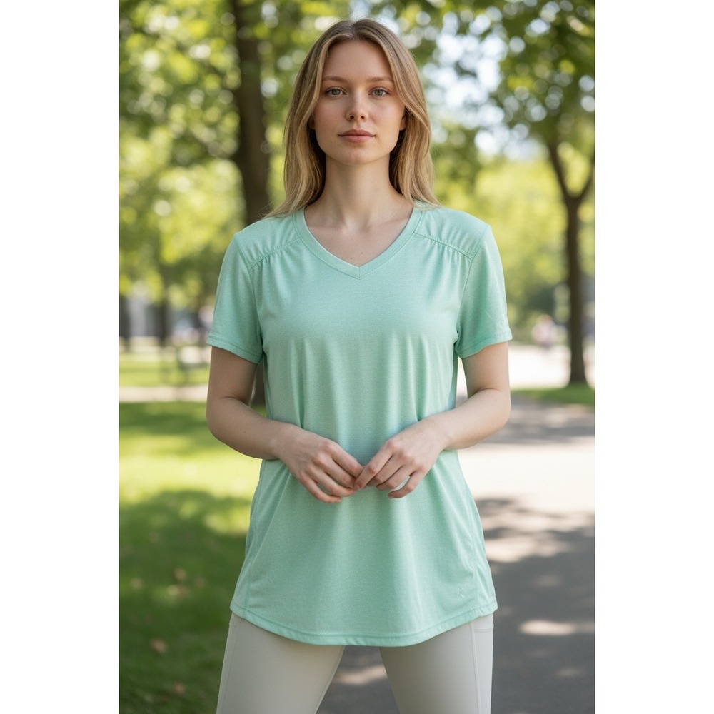 Danskin Now Mint Green Short Sleeve Tee
